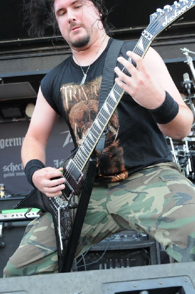 Trivium at the Mayhem Festival 2009 at the AT&T Center, San Antonio