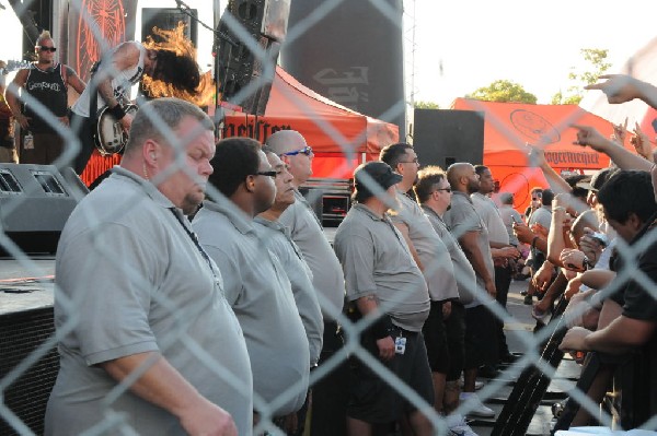 Trivium at the Mayhem Festival 2009 at the AT&T Center, San Antonio