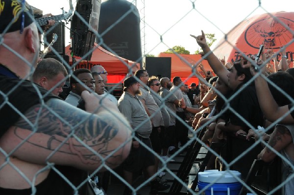Trivium at the Mayhem Festival 2009 at the AT&T Center, San Antonio