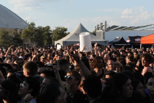 Trivium at the Mayhem Festival 2009 at the AT&T Center, San Antonio