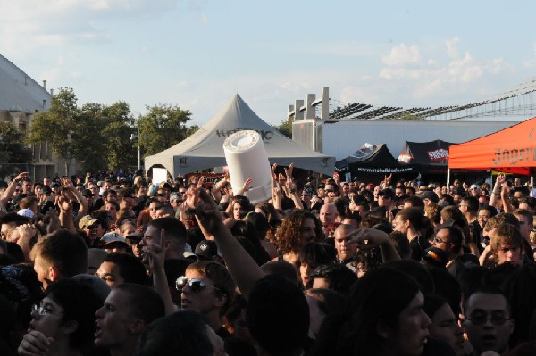 Trivium at the Mayhem Festival 2009 at the AT&T Center, San Antonio