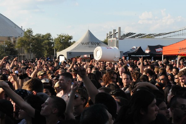 Trivium at the Mayhem Festival 2009 at the AT&T Center, San Antonio