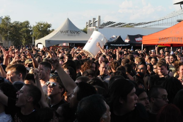 Trivium at the Mayhem Festival 2009 at the AT&T Center, San Antonio