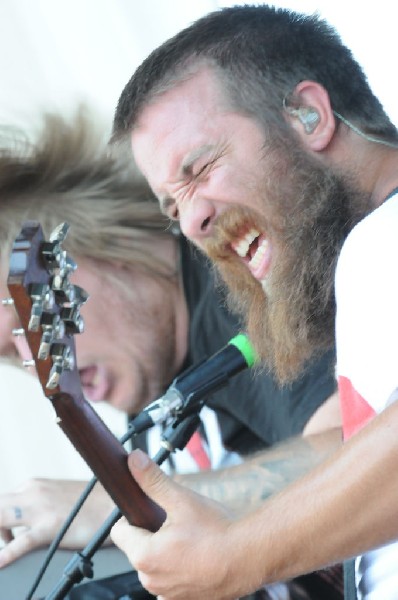 Underoath at Warped Festival, San Antonio, Texas