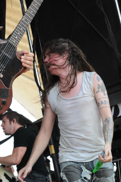 Underoath at Warped Festival, San Antonio, Texas