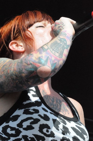 Walls Of Jericho at the Mayhem Festival Verizon Wireless Amphitheater