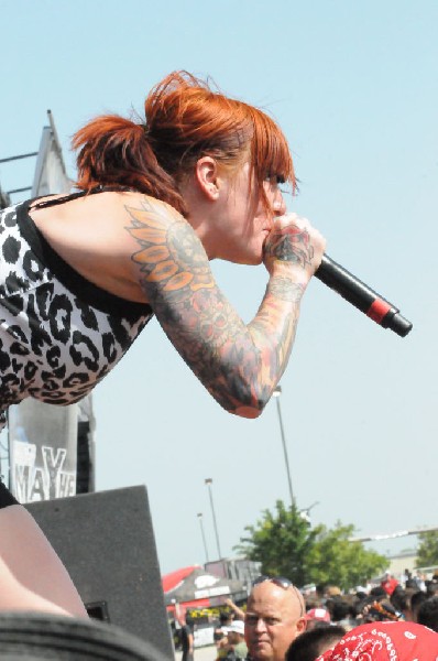 Walls Of Jericho at the Mayhem Festival Verizon Wireless Amphitheater