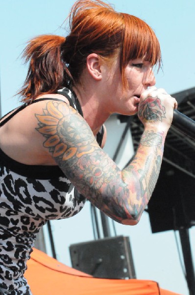 Walls Of Jericho at the Mayhem Festival Verizon Wireless Amphitheater