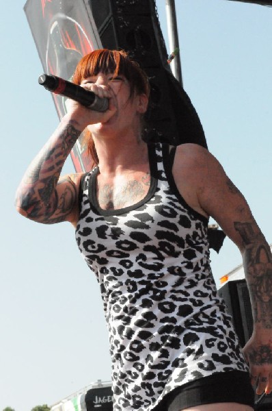 Walls Of Jericho at the Mayhem Festival Verizon Wireless Amphitheater