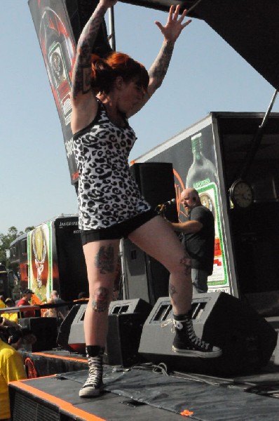 Walls Of Jericho at the Mayhem Festival Verizon Wireless Amphitheater