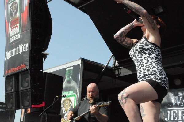 Walls Of Jericho at the Mayhem Festival Verizon Wireless Amphitheater