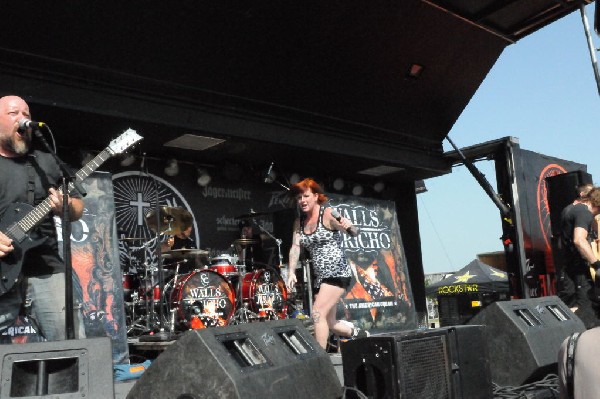 Walls Of Jericho at the Mayhem Festival Verizon Wireless Amphitheater