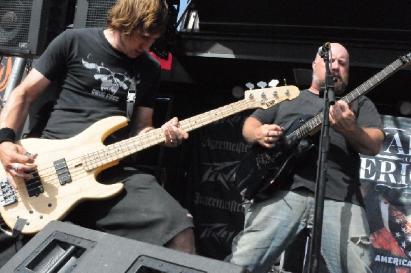 Walls Of Jericho at the Mayhem Festival Verizon Wireless Amphitheater