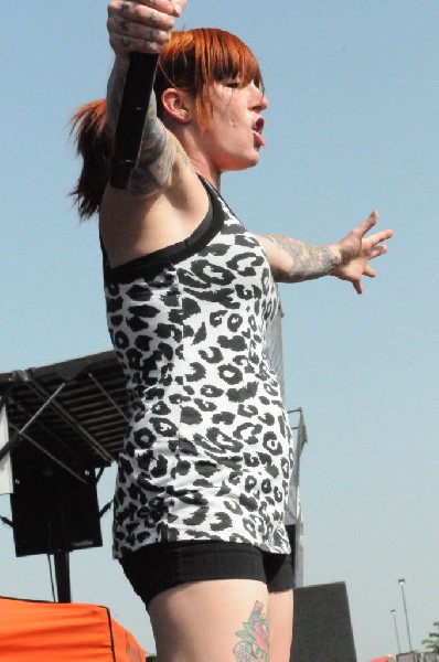 Walls Of Jericho at the Mayhem Festival Verizon Wireless Amphitheater