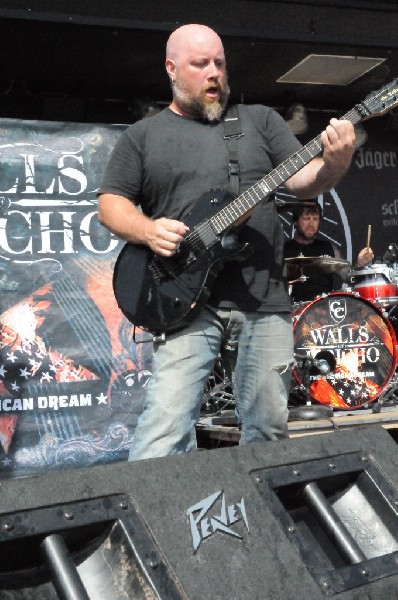 Walls Of Jericho at the Mayhem Festival Verizon Wireless Amphitheater