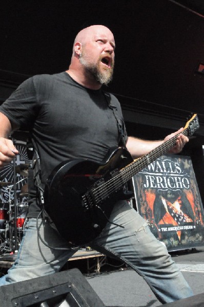 Walls Of Jericho at the Mayhem Festival Verizon Wireless Amphitheater