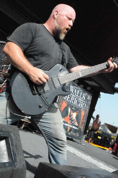 Walls Of Jericho at the Mayhem Festival Verizon Wireless Amphitheater