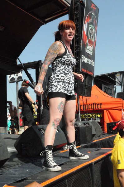 Walls Of Jericho at the Mayhem Festival Verizon Wireless Amphitheater