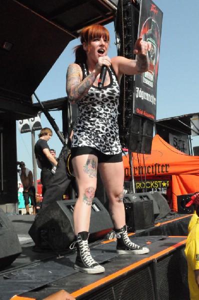 Walls Of Jericho at the Mayhem Festival Verizon Wireless Amphitheater