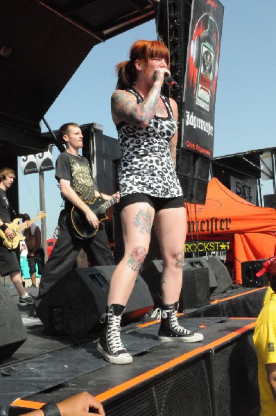 Walls Of Jericho at the Mayhem Festival Verizon Wireless Amphitheater