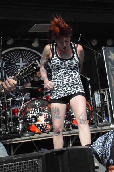 Walls Of Jericho at the Mayhem Festival Verizon Wireless Amphitheater