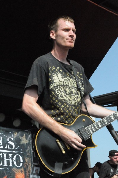 Walls Of Jericho at the Mayhem Festival Verizon Wireless Amphitheater