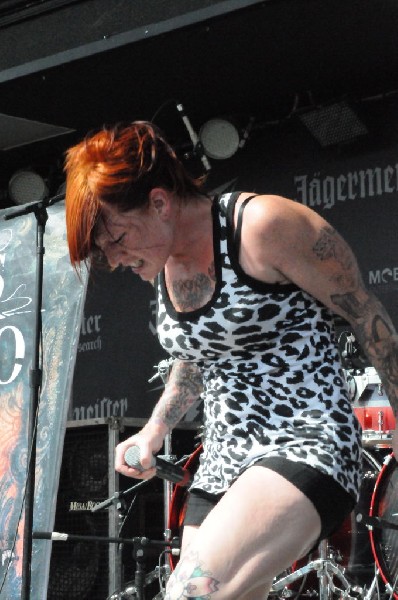 Walls Of Jericho at the Mayhem Festival Verizon Wireless Amphitheater