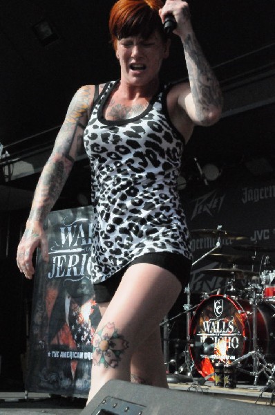 Walls Of Jericho at the Mayhem Festival Verizon Wireless Amphitheater