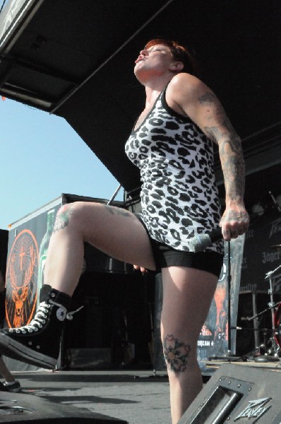 Walls Of Jericho at the Mayhem Festival Verizon Wireless Amphitheater