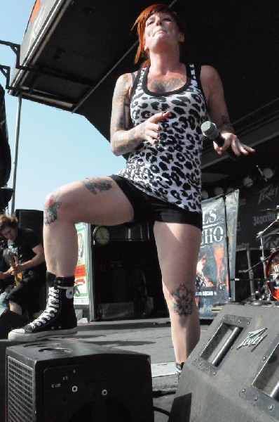 Walls Of Jericho at the Mayhem Festival Verizon Wireless Amphitheater