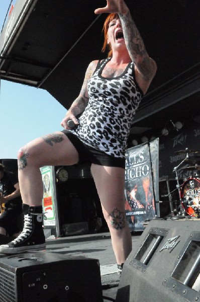 Walls Of Jericho at the Mayhem Festival Verizon Wireless Amphitheater