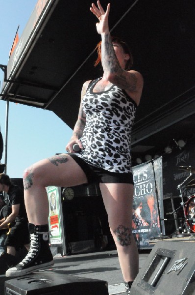 Walls Of Jericho at the Mayhem Festival Verizon Wireless Amphitheater