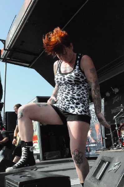 Walls Of Jericho at the Mayhem Festival Verizon Wireless Amphitheater