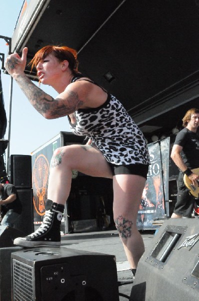 Walls Of Jericho at the Mayhem Festival Verizon Wireless Amphitheater