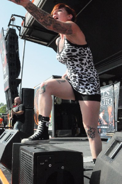 Walls Of Jericho at the Mayhem Festival Verizon Wireless Amphitheater