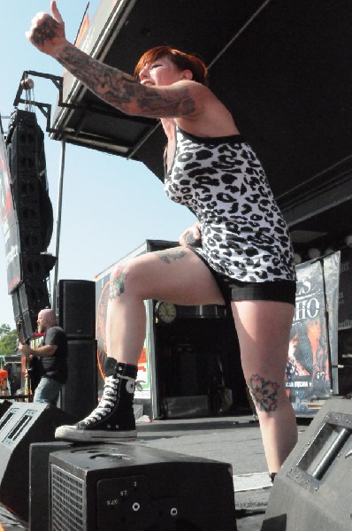 Walls Of Jericho at the Mayhem Festival Verizon Wireless Amphitheater