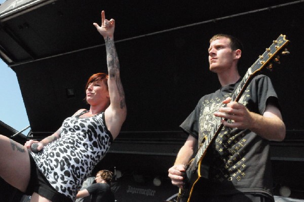 Walls Of Jericho at the Mayhem Festival Verizon Wireless Amphitheater