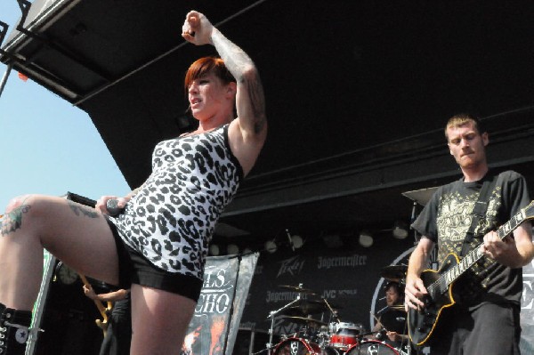 Walls Of Jericho at the Mayhem Festival Verizon Wireless Amphitheater