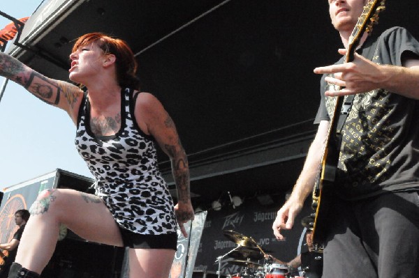 Walls Of Jericho at the Mayhem Festival Verizon Wireless Amphitheater