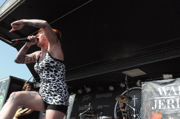 Walls Of Jericho at the Mayhem Festival Verizon Wireless Amphitheater