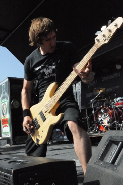 Walls Of Jericho at the Mayhem Festival Verizon Wireless Amphitheater