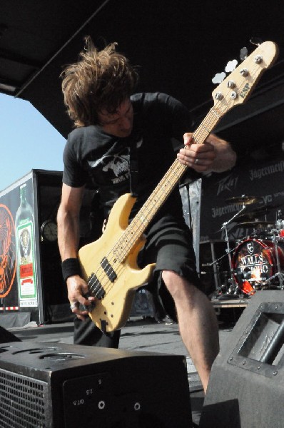 Walls Of Jericho at the Mayhem Festival Verizon Wireless Amphitheater
