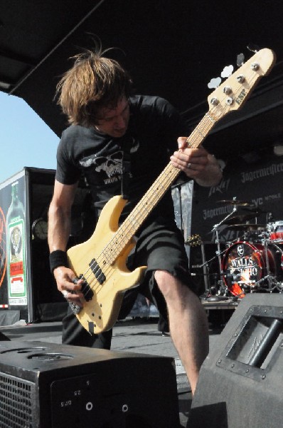Walls Of Jericho at the Mayhem Festival Verizon Wireless Amphitheater
