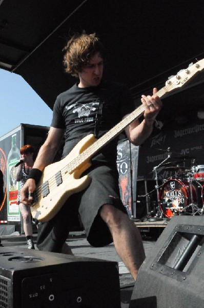 Walls Of Jericho at the Mayhem Festival Verizon Wireless Amphitheater