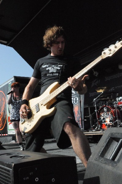 Walls Of Jericho at the Mayhem Festival Verizon Wireless Amphitheater