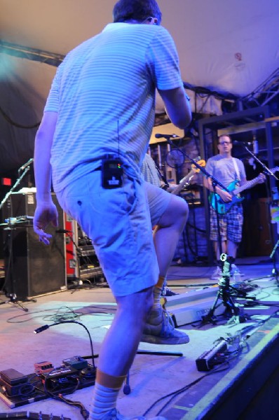 Weezer at Stubb's BarBQ, Austin, Texas 06/06/11 - photo by Jeff Barringer