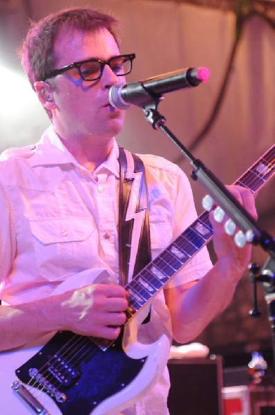 Weezer at Stubb's BarBQ, Austin, Texas 06/07/11 - photo by Jeff Barringer