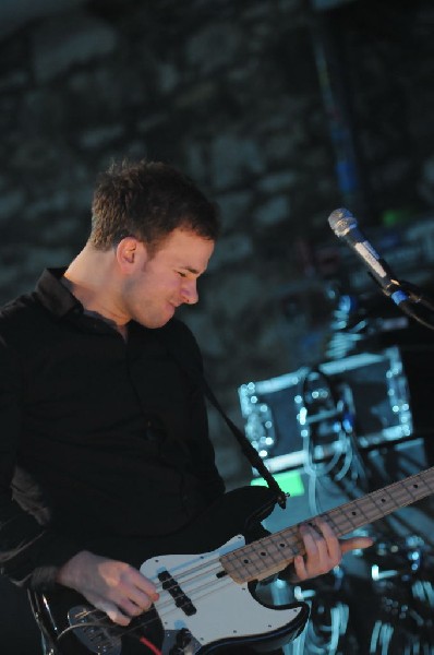 White Lies at Stubb's BarBQ, SXSW 2009, Austin, Texas