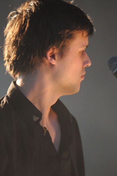 White Lies at Stubb's BarBQ, SXSW 2009, Austin, Texas