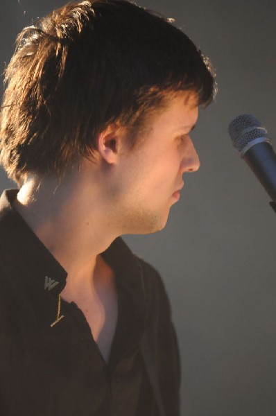 White Lies at Stubb's BarBQ, SXSW 2009, Austin, Texas